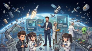 宇宙のゴミ掃除が超巨大ビジネスになる理由