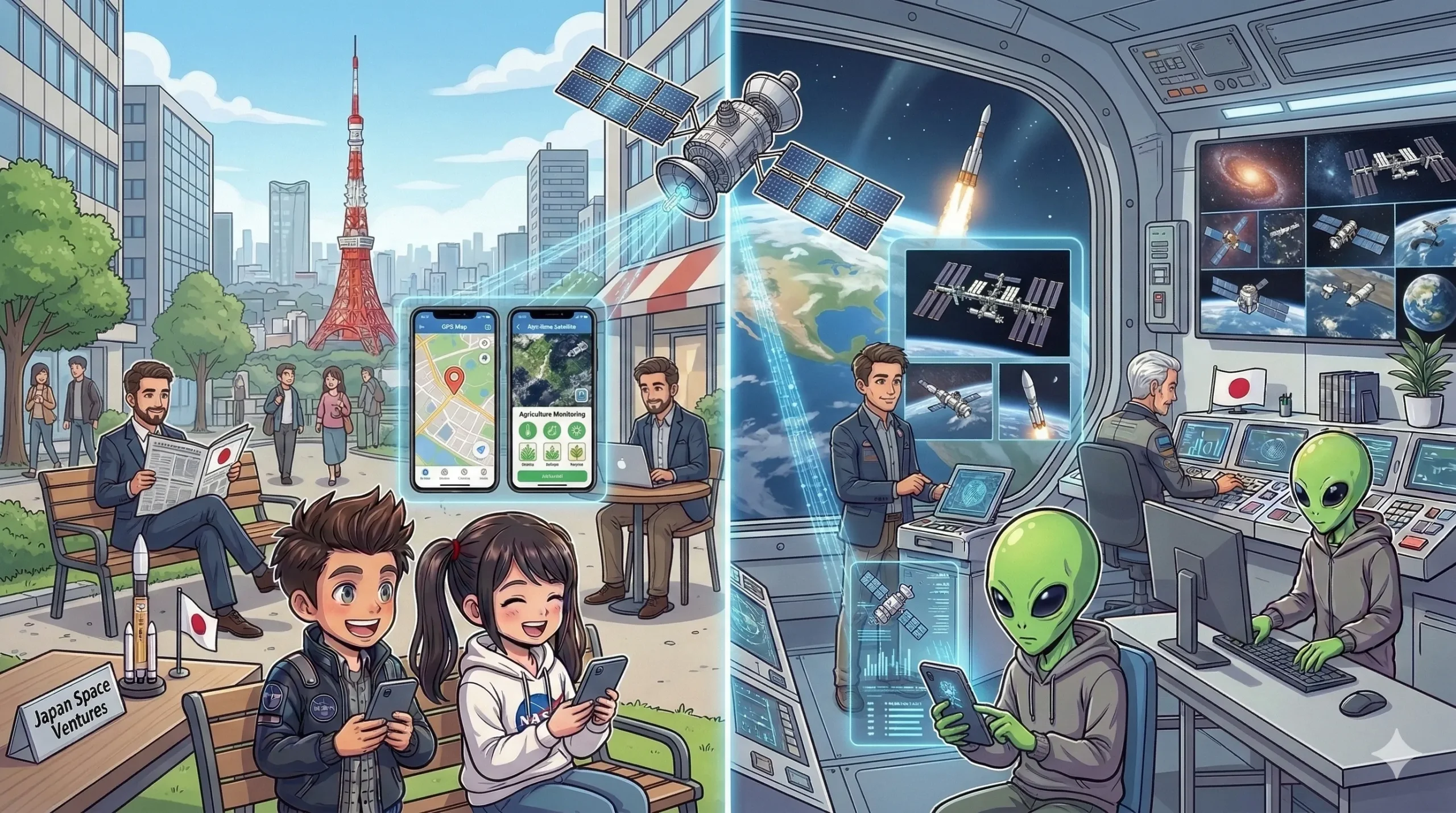 スマホも農業も！宇宙ビジネスと生活の繋がり