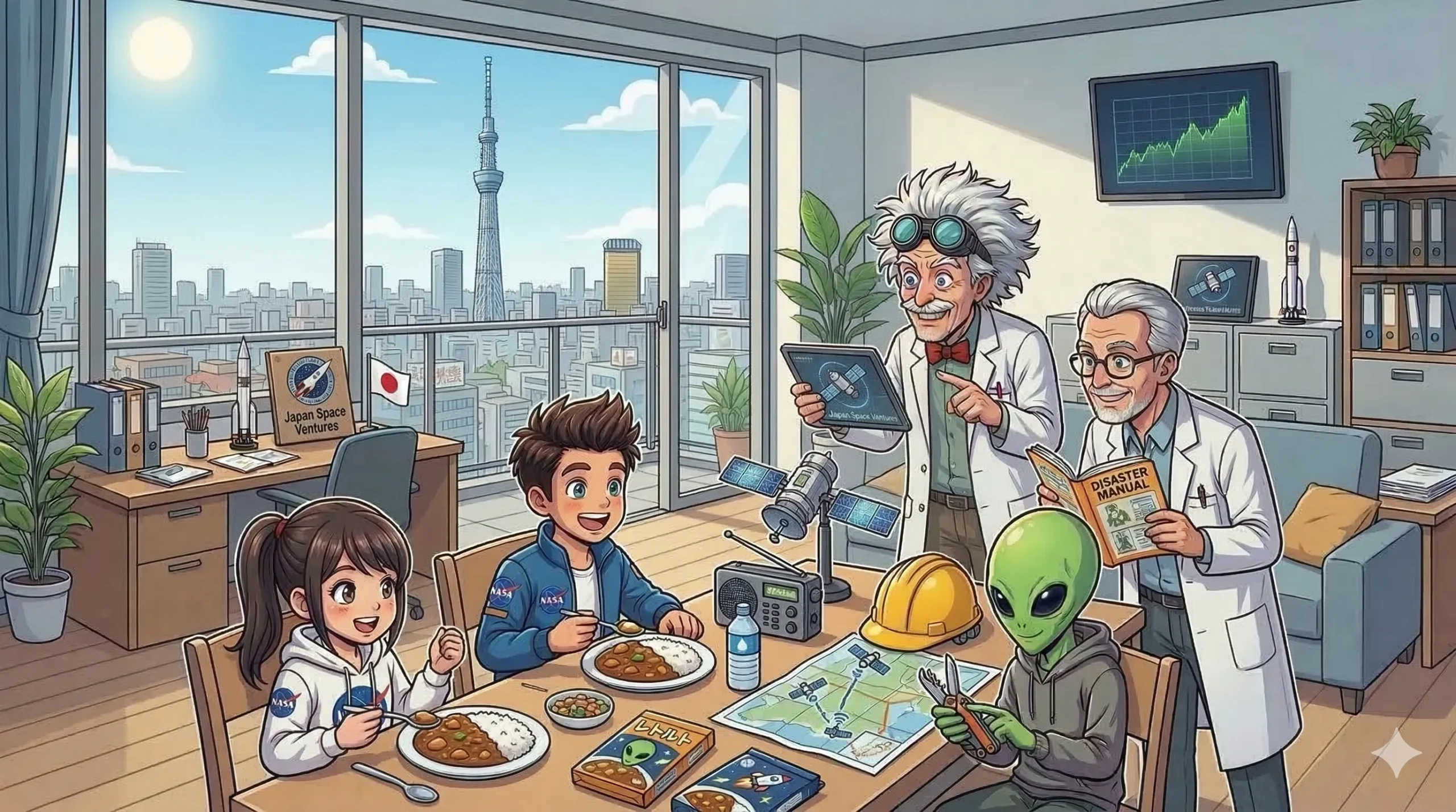 宇宙技術を日常に！我が家の「宇宙×防災」リアル体験記