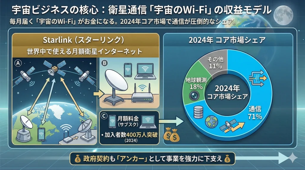 毎月届く「宇宙のWi-Fi」がお金になる