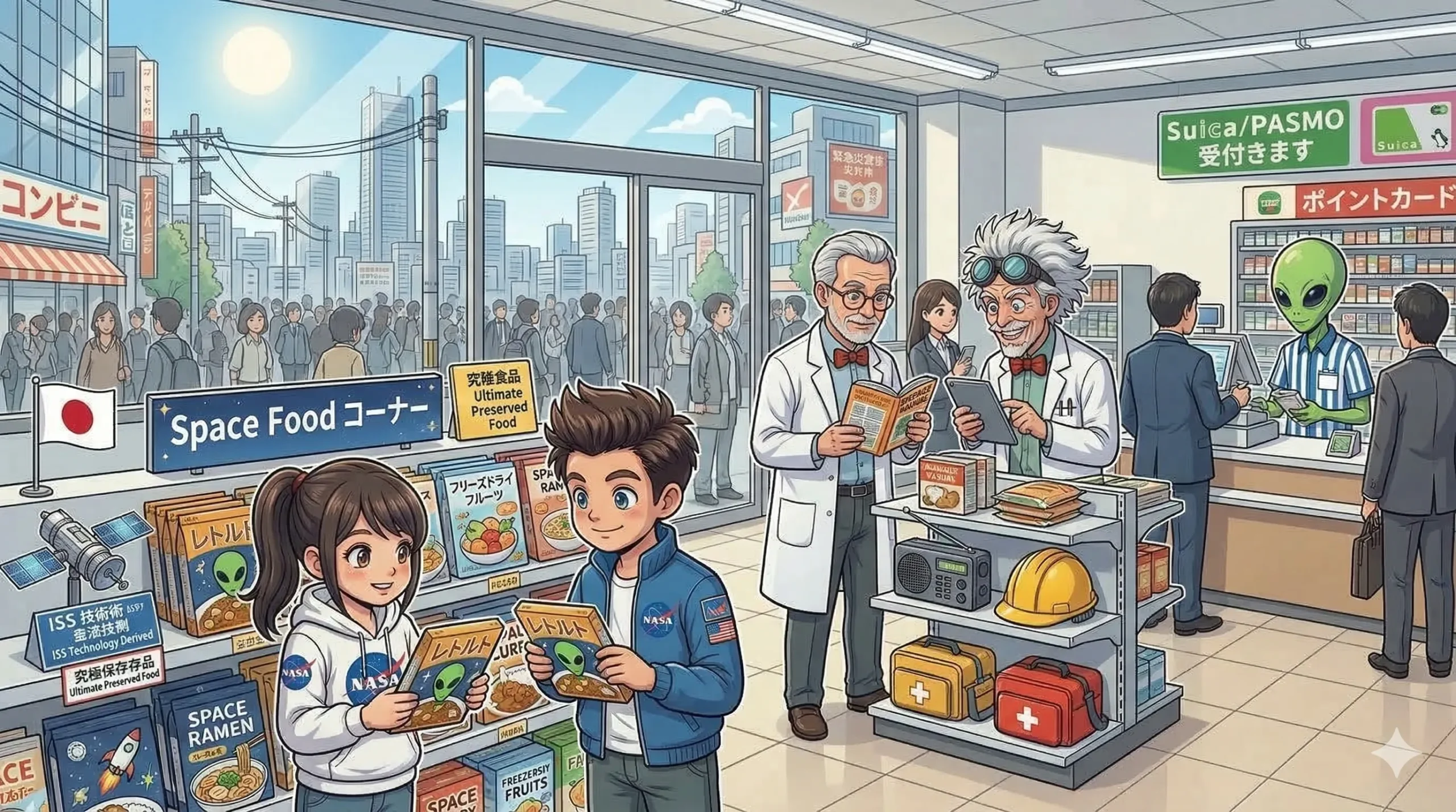 宇宙食は地上でも買える？ISS技術が産む究極の保存食